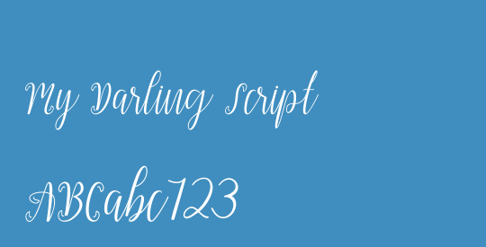 My Darling Script