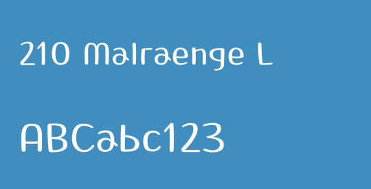 210 Malraenge L