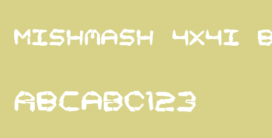 Mishmash 4x4i BRK