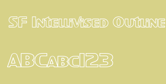 SF Intellivised Outline