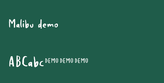 Malibu demo