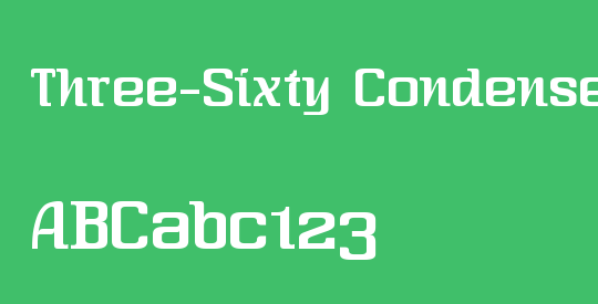 Three-Sixty Condensed