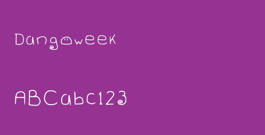 Dangoweek