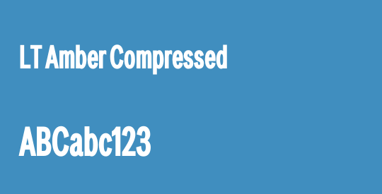 LT Amber Compressed