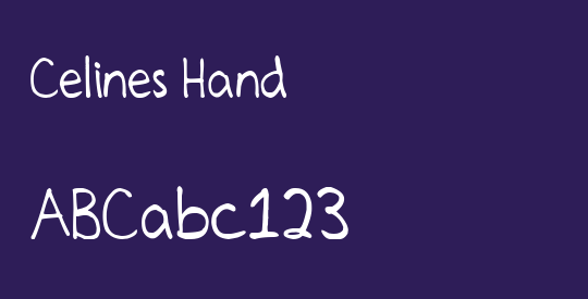Celines Hand
