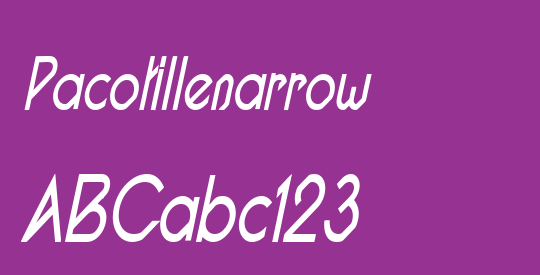 Pacotillenarrow