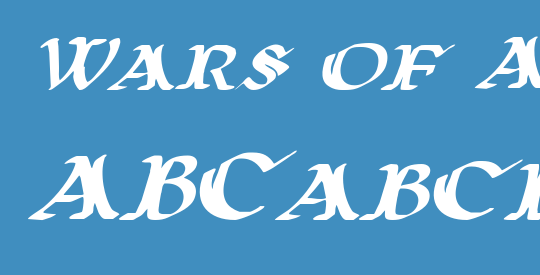 Wars of Asgard Expanded Italic