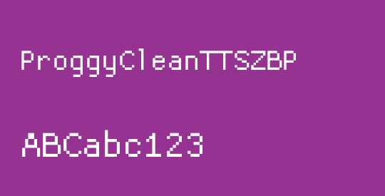 ProggyCleanTTSZBP