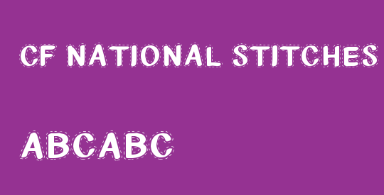 CF National Stitches