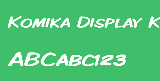 Komika Display Kaps Wide