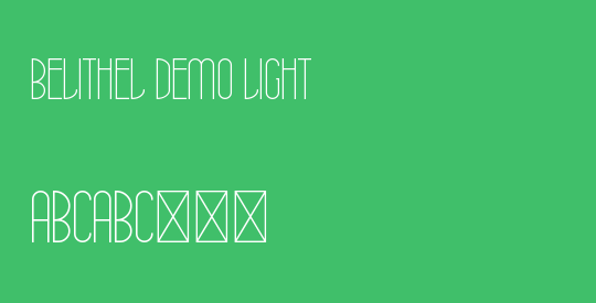 Belithel Demo Light