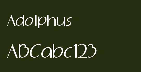 Adolphus
