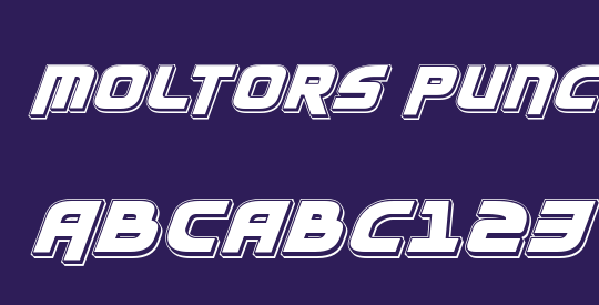Moltors Punch Italic