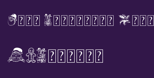 Hand Christmas Doodle