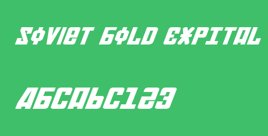 Soviet Bold ExpItal