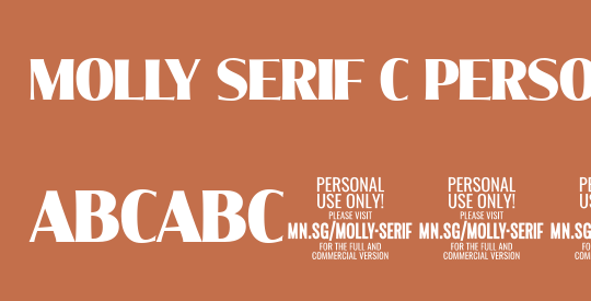 Molly Serif C PERSONAL