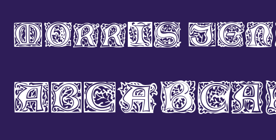 Morris Jenson Initialen