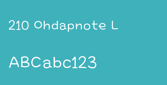 210 Ohdapnote L