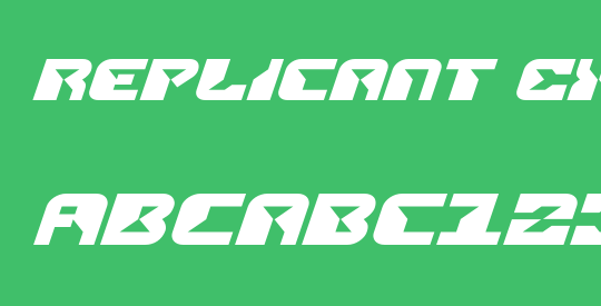 Replicant Expanded Italic