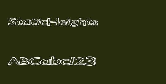 StaticHeights