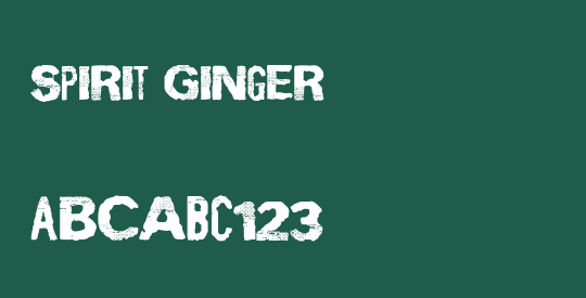 Spirit Ginger