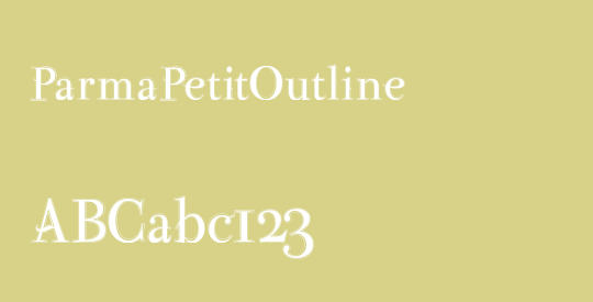 ParmaPetitOutline