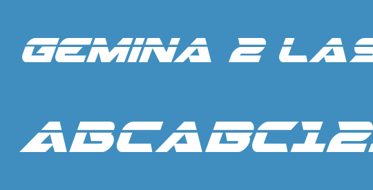 Gemina 2 Laser Italic