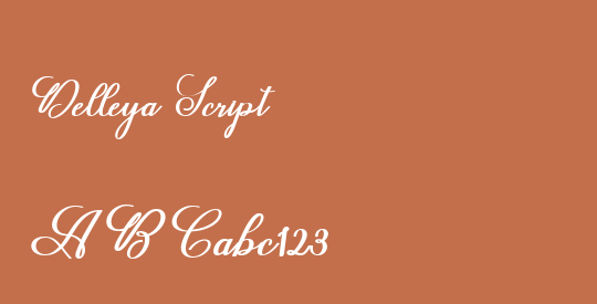 Delleya Script