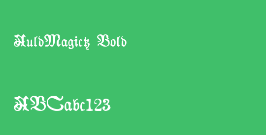AuldMagick Bold