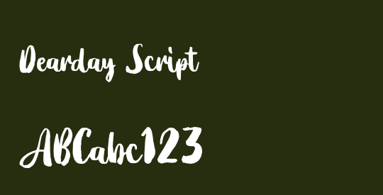 Dearday Script