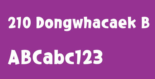 210 Dongwhacaek B