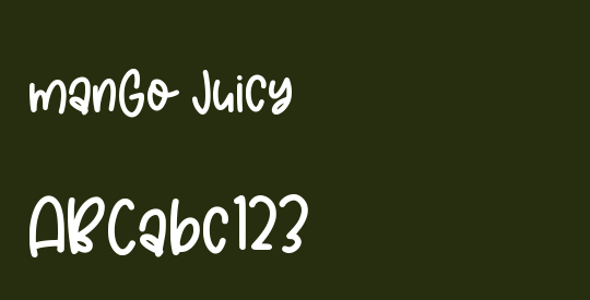 manGo Juicy