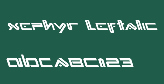 Xephyr Leftalic