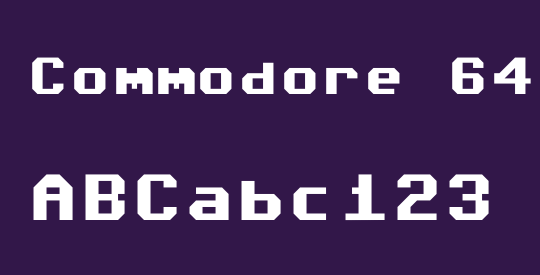 Commodore 64 Angled