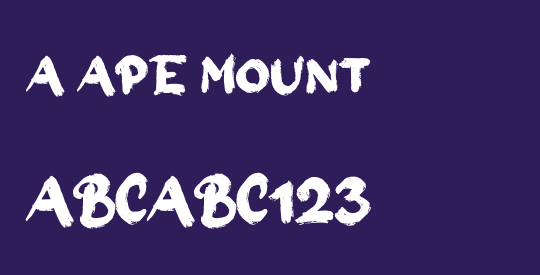 a Ape Mount