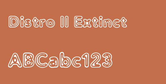Distro II Extinct