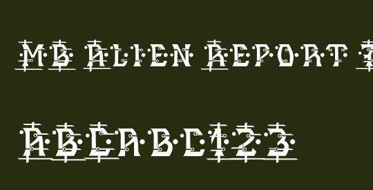 MB Alien Report 72