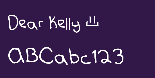 Dear Kelly ©