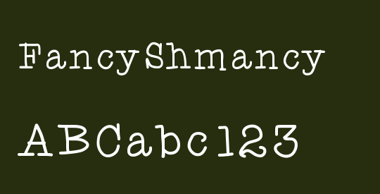 FancyShmancy