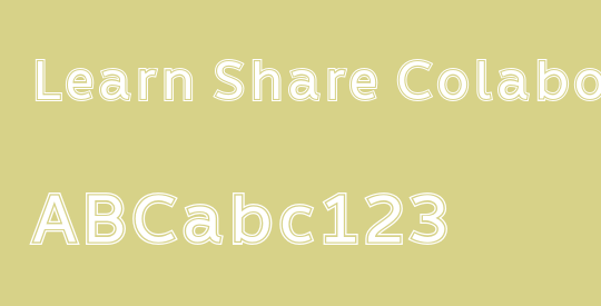 Learn Share Colaborate Inout