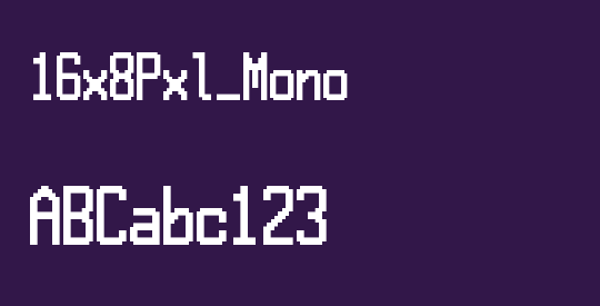 16x8Pxl_Mono
