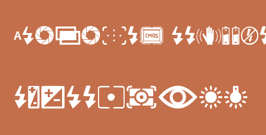 Digital Camera Symbols