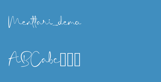 Menttari_demo