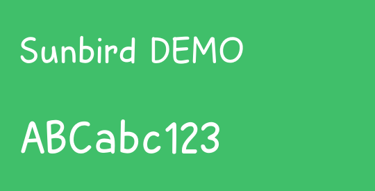 Sunbird DEMO