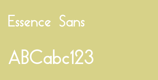 Essence Sans