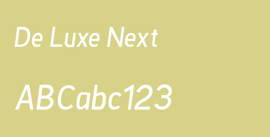 De Luxe Next