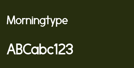 Morningtype