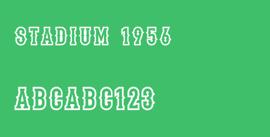 Stadium 1956