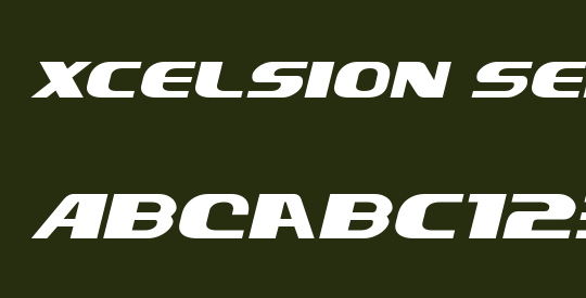 Xcelsion Semi-Italic