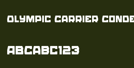 Olympic Carrier Condensed